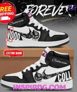 Collingwood Magpies FC 2023 AFL AJ1 Sneaker Air Jordan 1 High Top