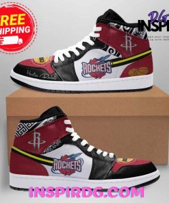 NBA Houston Rockets Personalized Air Jordan 1 High