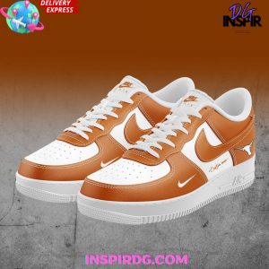 Texas Longhorns Football Custom Nike Air Force 1
