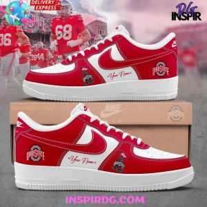 Ohio State Buckeye Custom Nike Air Force 1