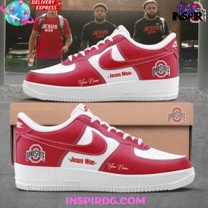 Ohio State Football Jesus Won 2024 Nike Air Force 1