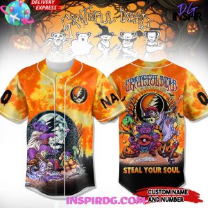 Grateful Dead Steal Your Soul Baseball Jersey