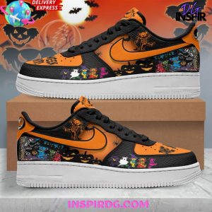 Grateful Dead One More Halloween Night Nike Air Force 1