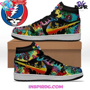 Grateful Dead Dancing Bears Limited Edition Nike Air Jordan 1