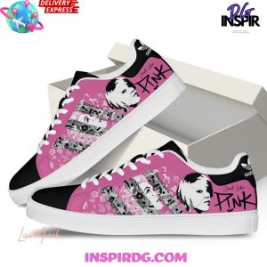 Pink Rockstar Limited Edition Stan Smith Shoes