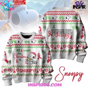 All I Want For Christmas Is Snoopy Special Edition Sweater