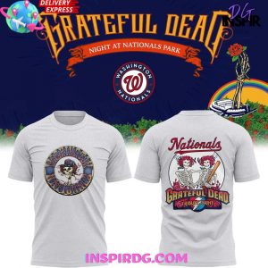 Washington Nationals Grateful Dead Tribute Night 2025 T-Shirt