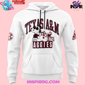 Texas A&M Aggies x Peanuts Night 2025 Hoodie